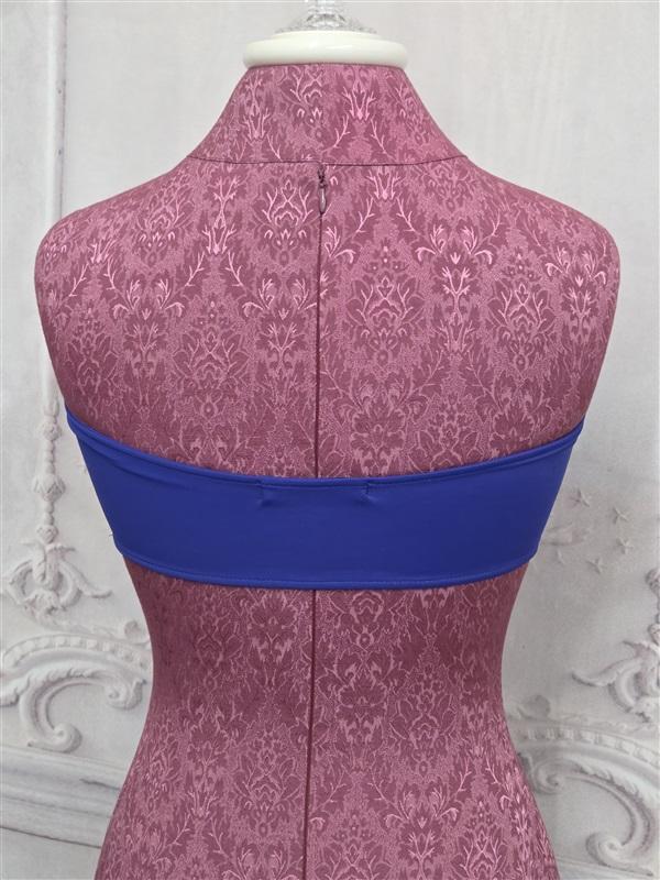 NWT Rachel Pally S Sardinia Cobalt Blue Bandeau Bikini Swim Top 129617