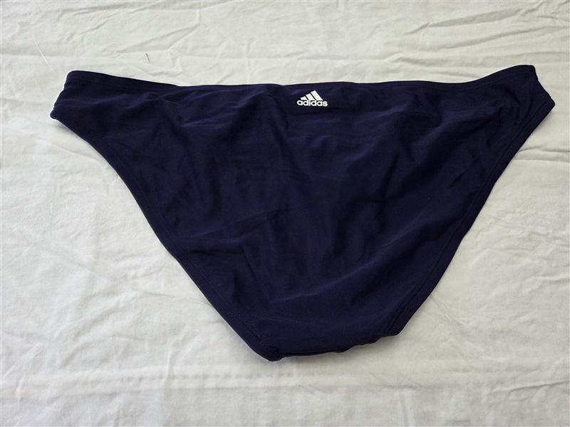 NWT Adidas XL Solid Bikini Hipster Bottom Navy Blue 129625