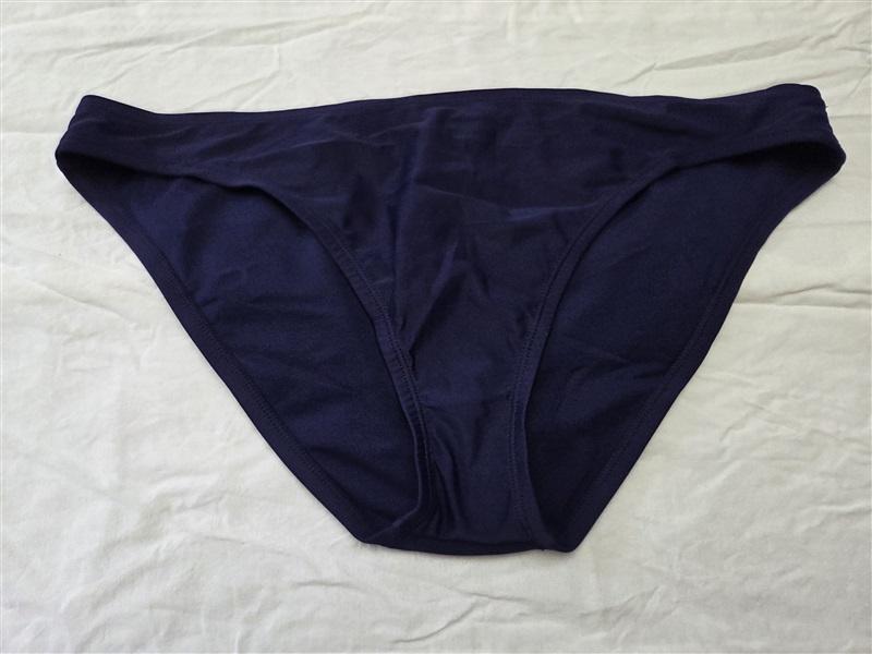 NWT Adidas XL Solid Bikini Hipster Bottom Navy Blue 129625