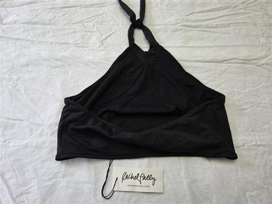 NWT Rachel Pally L High Neck Galapagos Tie Back Bikini Swim Top 129627