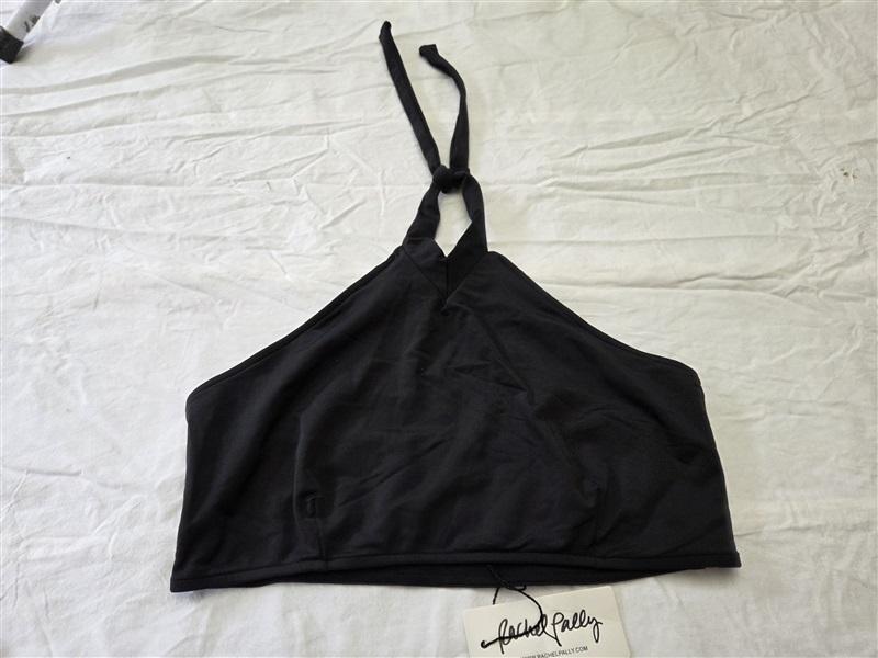 NWT Rachel Pally L High Neck Galapagos Tie Back Bikini Swim Top 129627