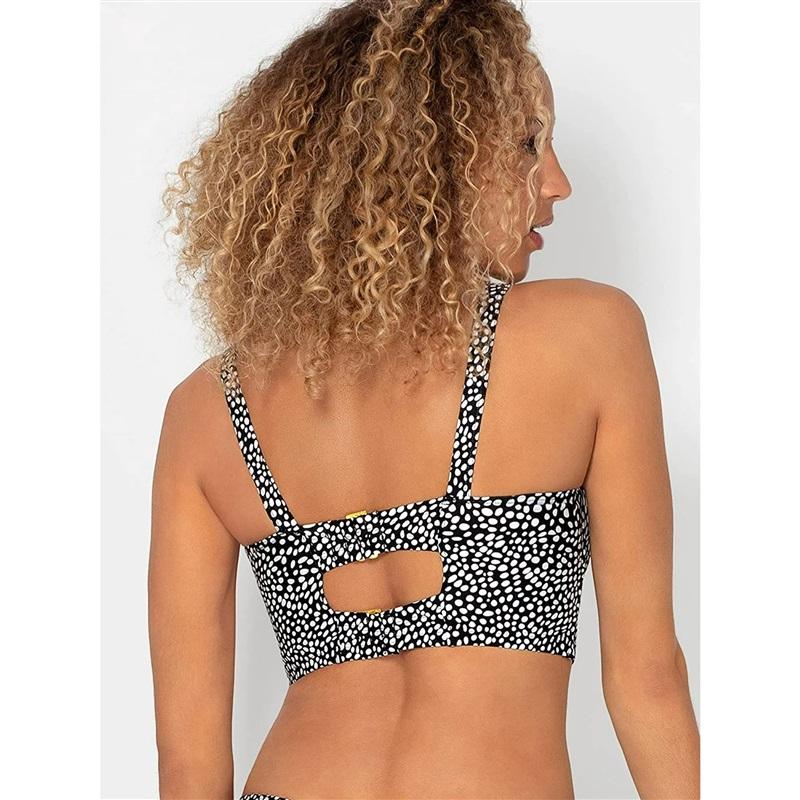 NWT Smart & Sexy 38DDD Longline Underwire Bikini Swim Top 129638
