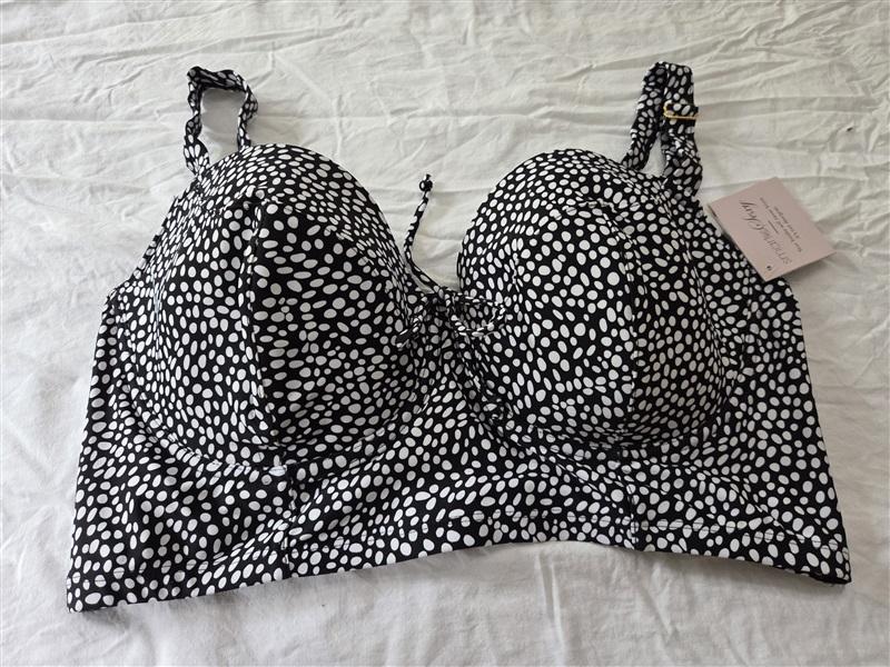 NWT Smart & Sexy 38DDD Longline Underwire Bikini Swim Top 129638