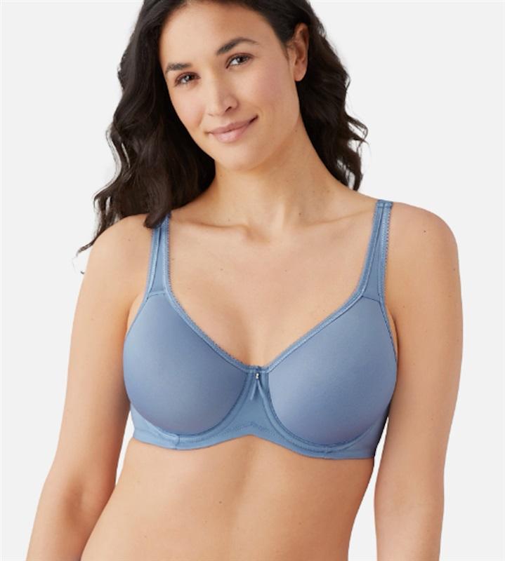 NWT Wacoal 40d Basic Beauty Contour Spacer Bra 853192 Blue 129725