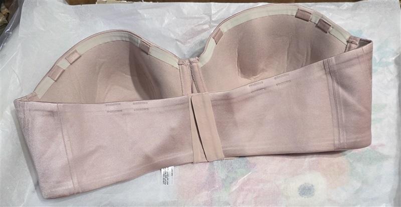 NWOTD Soma 38D Vanishing Back Multi-Way Strapless Underwire Bra Pink 129729