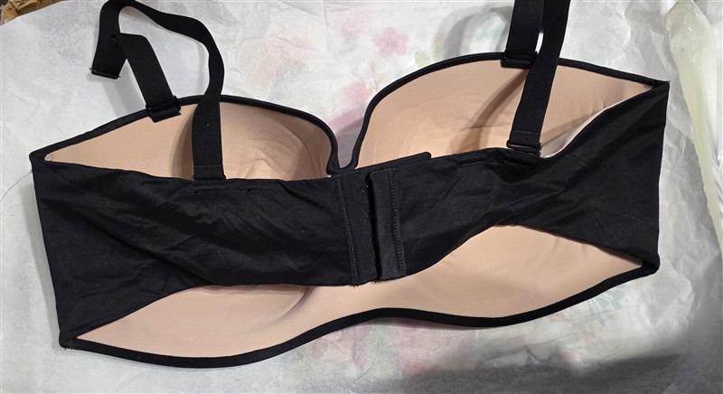 NWOTD Soma 40D Enbliss Stay Put Strapless Wirefree Bra Black 129773