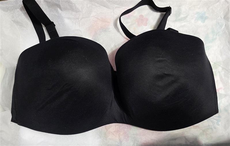 NWOTD Soma 40D Enbliss Stay Put Strapless Wirefree Bra Black 129773