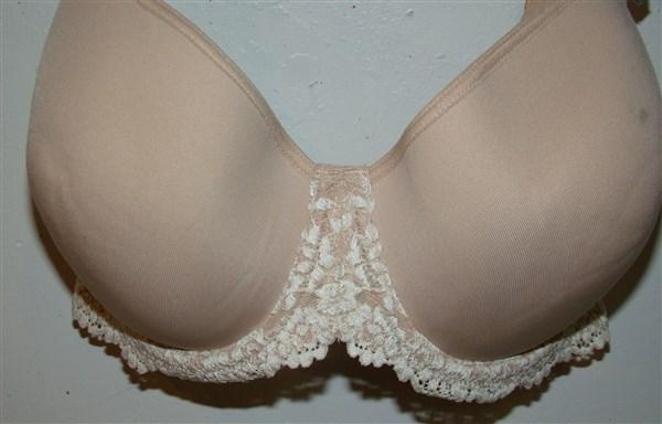 NWT Wacoal 38DDD Embrace Lace Underwire T Shirt Bra 853191 Beige 129792