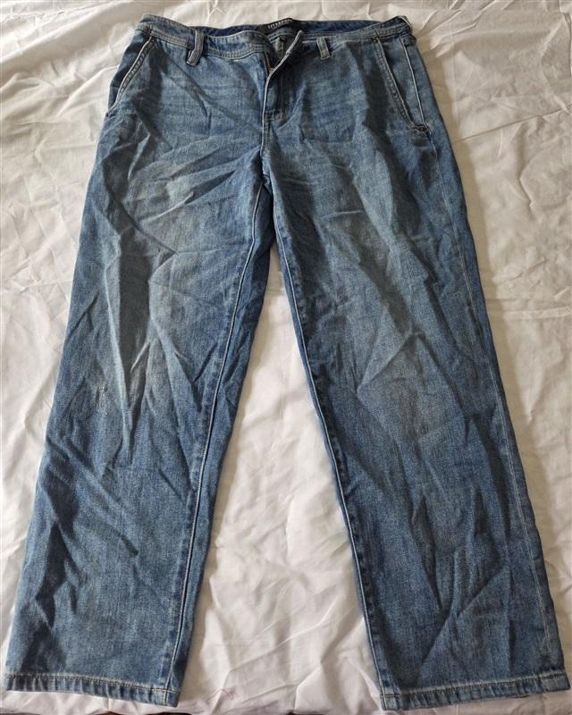 NWOTD Liverpool 10 Norma Jean Mid-Rise Relaxed Roller 24 1/2" 129805