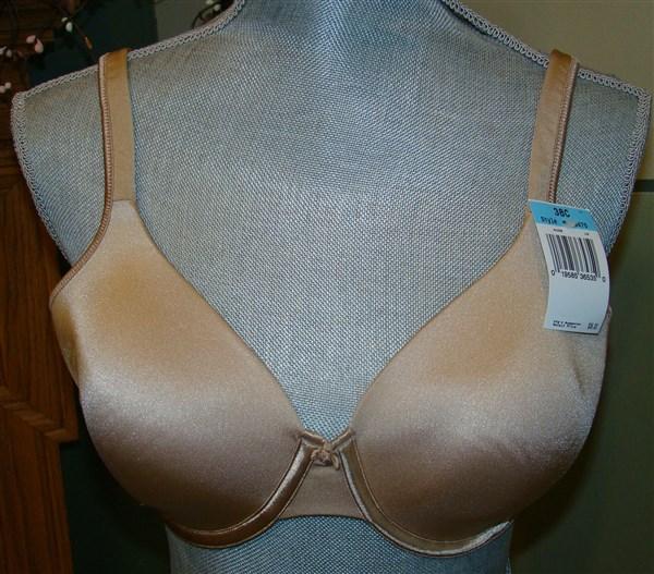 NWOT Bali 42DD One Smooth U Underwire Bra 3470 Beige 129811