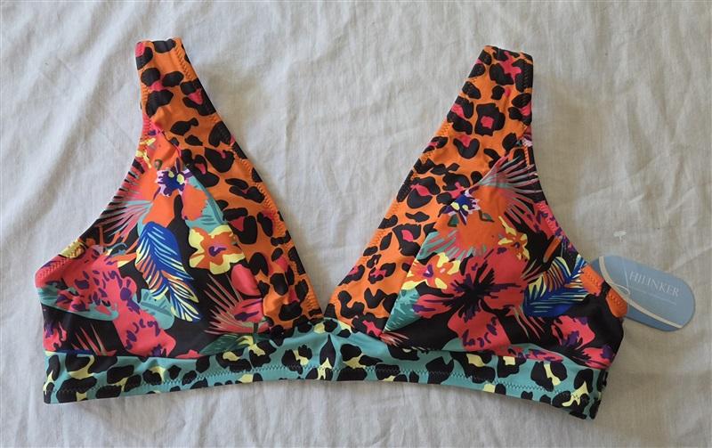 NWT Hilinker XXL Fruit Floral Animal Print High Waist Bikini Bottom 129813