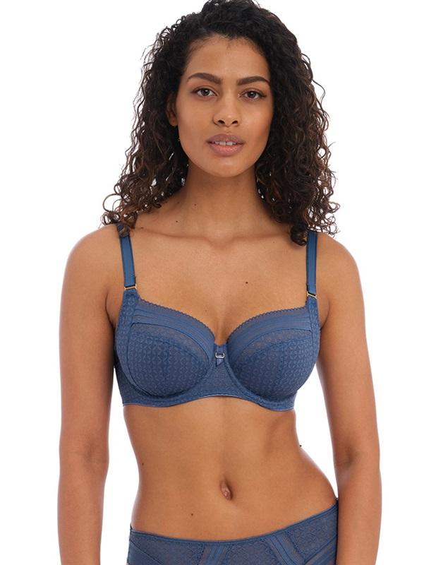 NWT Freya 30I US Viva Underwire Side Support Bra AA5641 Black 129846