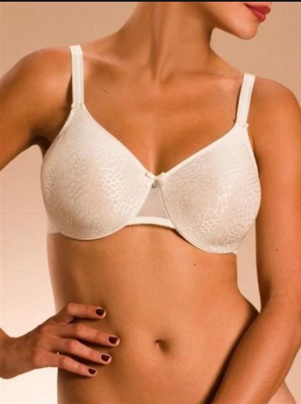 NWT Chantelle C 40C Magnifique Seamless Underwire Bra 1891 Ivory 129851