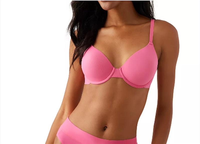 NWT Wacoal 34C Comfort First T-Shirt Underwire Bra 853339 Blue 129853