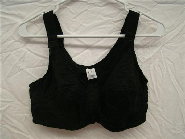 NWOT Comfort Choice 52DD Black Lace Posture Support Soft Cup Bra 129856