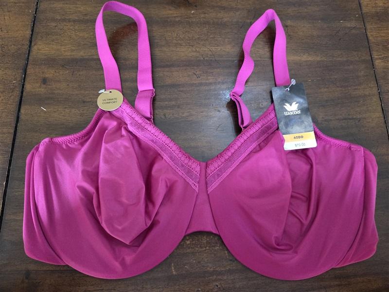 NWT Wacoal Perfect Primer 40DD Full Figure Underwire Bra 855213 Pink 129859