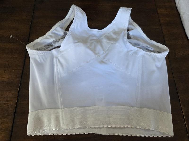 NWOT Cortland Intimates 40DD Back Support Longline Bra 9603 White 129865