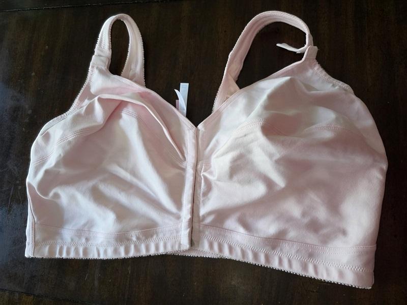 NWOT Comfort Choice 50G Posture Support Soft Cup Cotton Bra Pink 129866