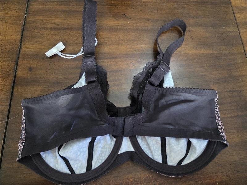 NWPT Elomi 34I USA Morgan 3 Part Bra EL4110 Brown Dot 129873
