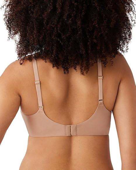 NWOT Wacoal 36DD Simply Done Seamless Wire Free T-Shirt Bra Beige 129878