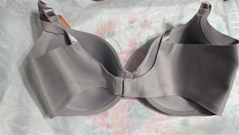 NWT Warners 38C No Side Effects Underarm-Smooth Underwire Bra 1356 Taupe 129887