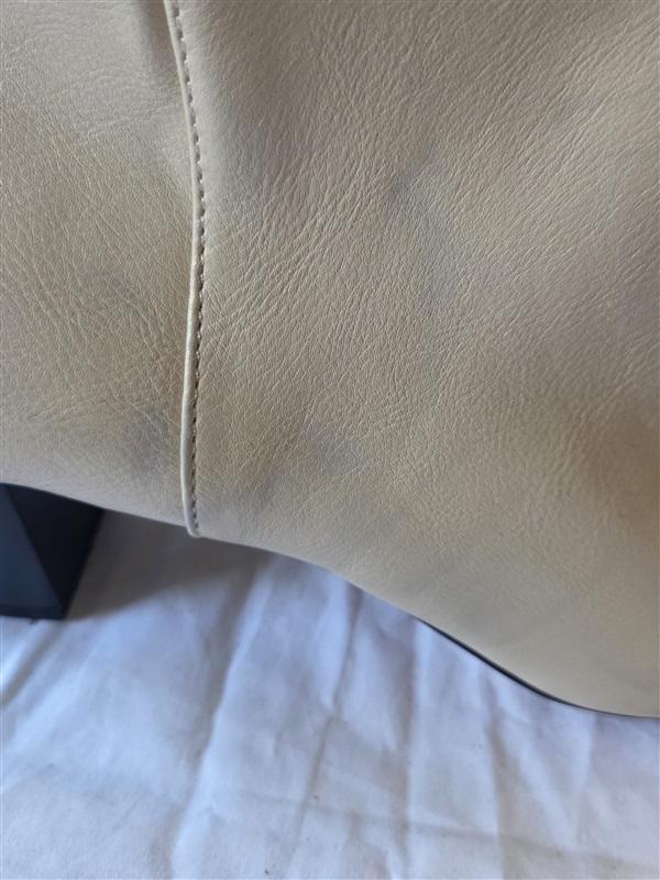 NWOT Loft 8.5 Almond Toe Block Heel Ankle Boot Booties Cream 129891