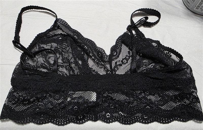 NWOT Wacoal b.tempt'd M 910182 Lace Kiss Black Bralette 129908