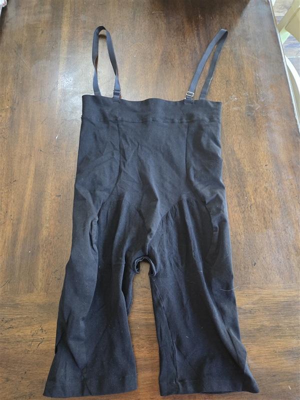 NWT Leonisa XL Invisible Extra High-Waisted Shaper Shorts Black 129923