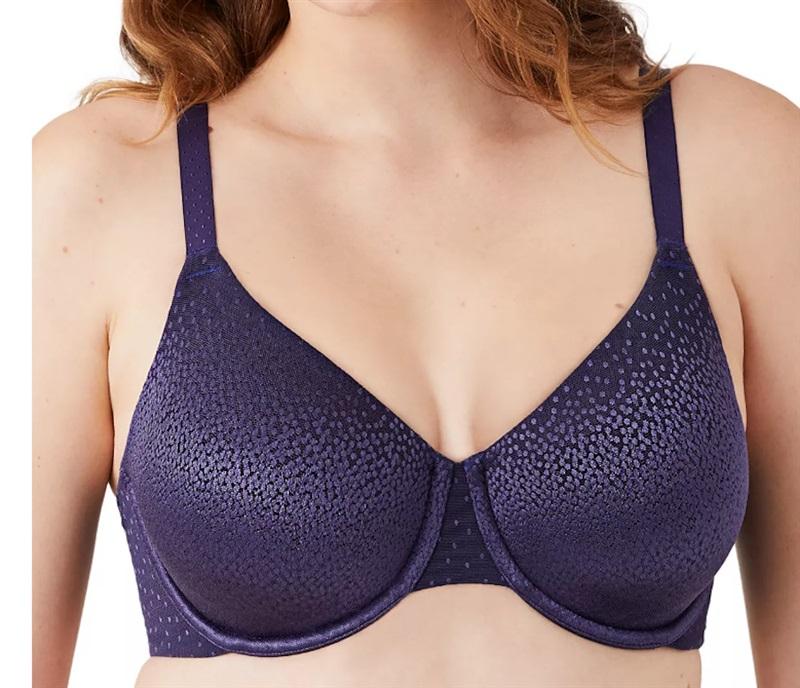 NWOT Wacoal 38D Back Appeal Underwire Bra 855303 Blue 129925