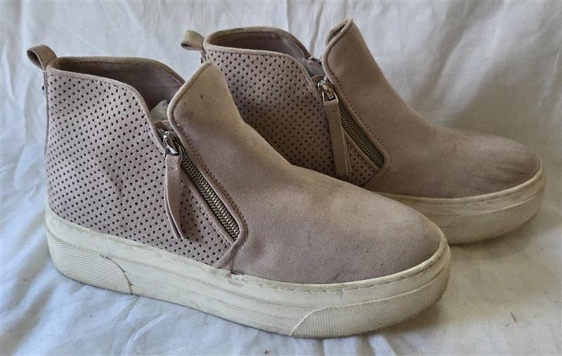 PO Steve Madden 5 Kids J Hummon Platform High Tops Pink 129952