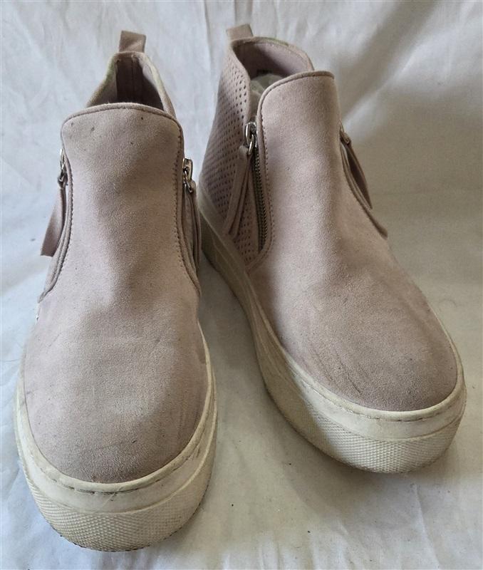 PO Steve Madden 5 Kids J Hummon Platform High Tops Pink 129952