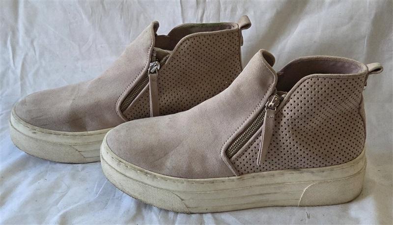 PO Steve Madden 5 Kids J Hummon Platform High Tops Pink 129952