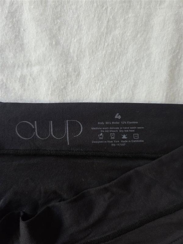 NWTO Cuup 4 The Bikini Modal Black Underwear panty 129980