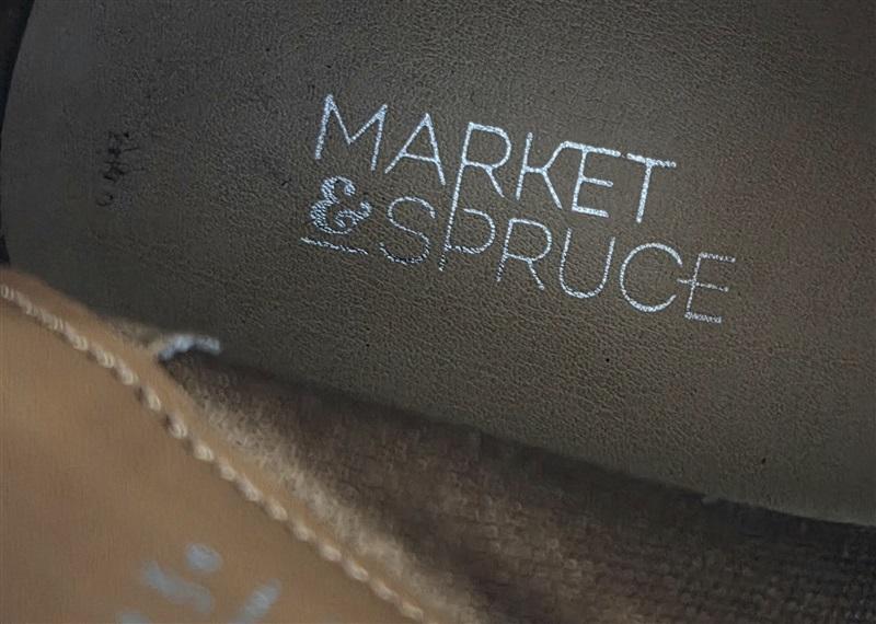 NWOT Market Spruce 10 Ankle Boots Brown Suede 129981