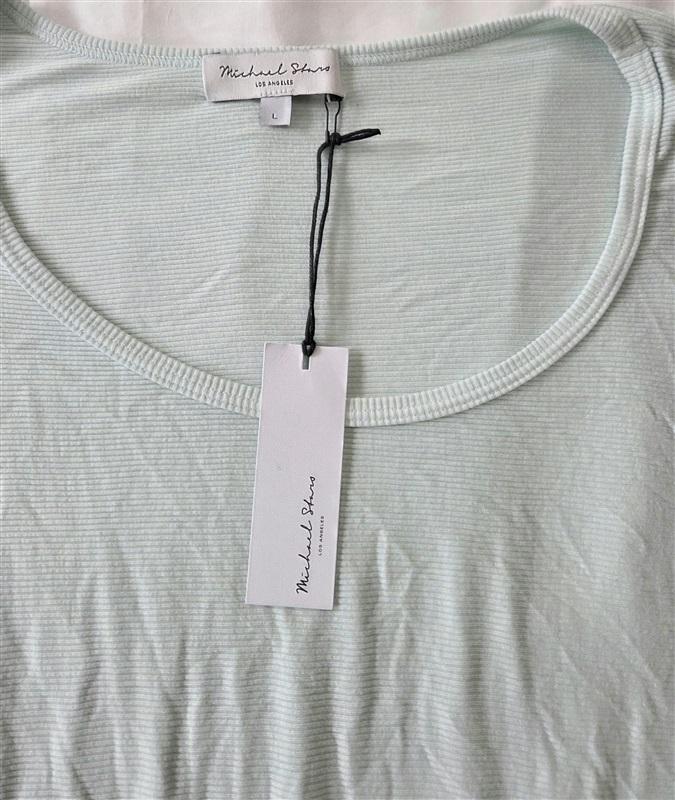 NWT Michael Stars XL Joni Scoop neck Dolman Knit Top 130004