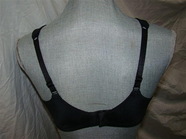 NWT Amoena 42A Marlena Seamless Soft Cup Bra 2167 Black 130016