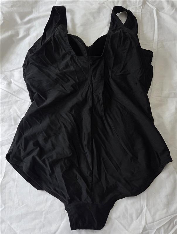 NWOT Swimsuits for All 20 1 Pc Swim dress Black 130032