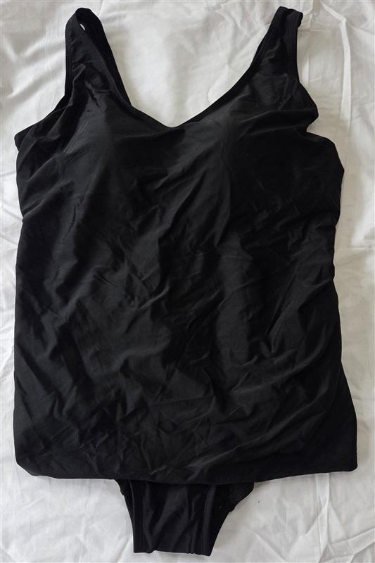 NWOT Swimsuits for All 20 1 Pc Swim dress Black 130032