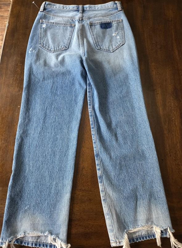 NWOT Pistola 26 Button Fly Distressed Leg Skinny Sample Jeans 130105