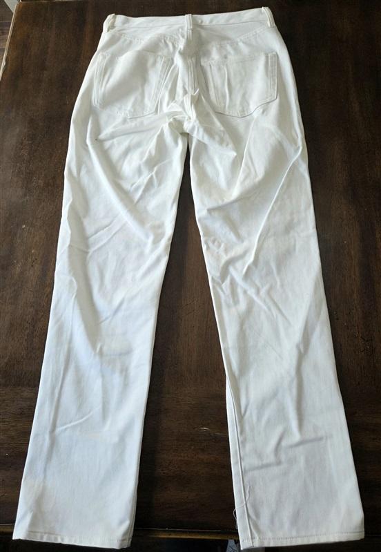 NWT Edwin 26 Developer Sample Slim Skinny Jeans White 130108
