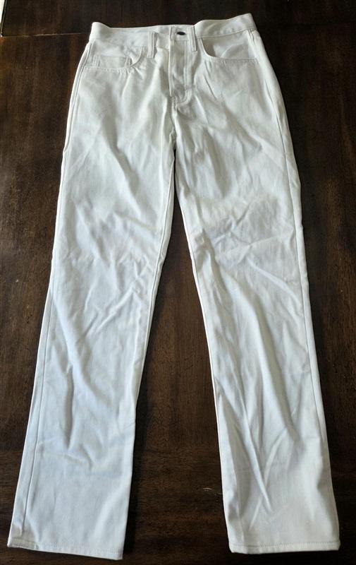 NWT Edwin 26 Developer Sample Slim Skinny Jeans White 130108