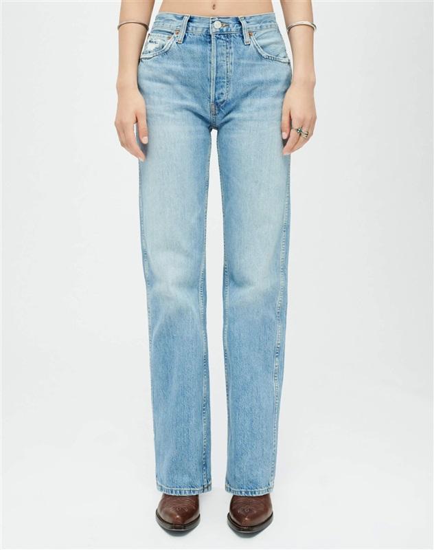 NWOT Re/Done 25 High Rise Ankle Crop Slim Skinny White Button Fly Jeans 130112