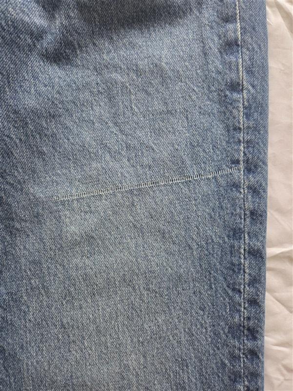 NWOTD Madewell 24P Perfect Vintage Straight Exposed Button Blue Jeans 130114