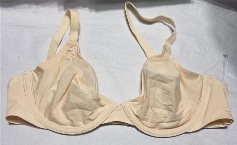 NWOTD CUUP 36G The Triangle Underwire Micro Fiber LT Beige Bra 130126