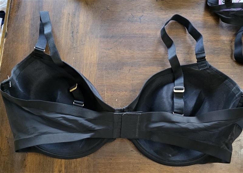 NWOT CUUP 36G The Demi Modern T Shirt Black Bra 130146