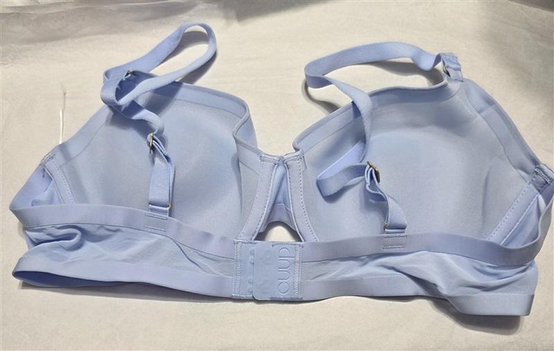 NWOTD CUUP 36C The Demi Modern T Shirt Blue Bra 130151