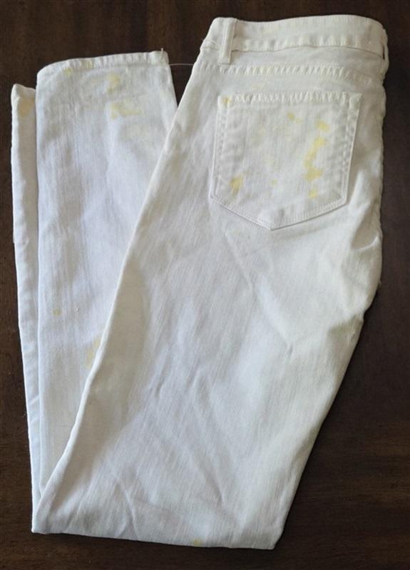 NWOT PAIGE 28 Van Gogh Verdugo Distressed Paint Splatter 5 Pocket Jeans 130153
