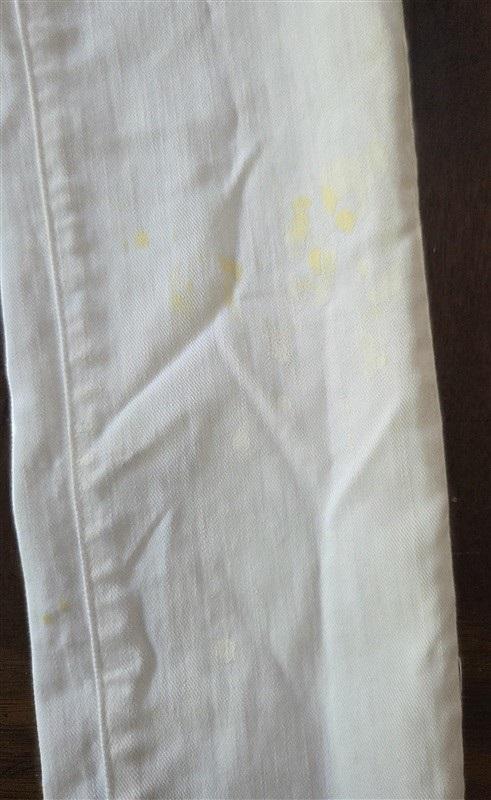 NWOT PAIGE 28 Van Gogh Verdugo Distressed Paint Splatter 5 Pocket Jeans 130153