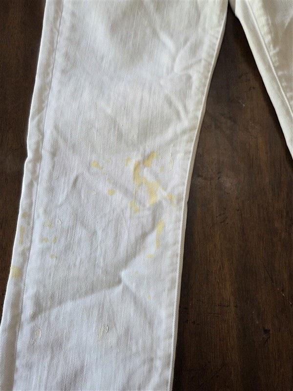NWOT PAIGE 28 Van Gogh Verdugo Distressed Paint Splatter 5 Pocket Jeans 130153
