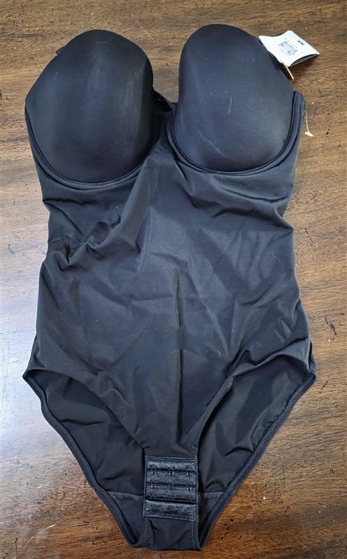NWT Wacoal 34DDD Red Carpet Strapless Shaper Bodybriefer 801219 Black 130167
